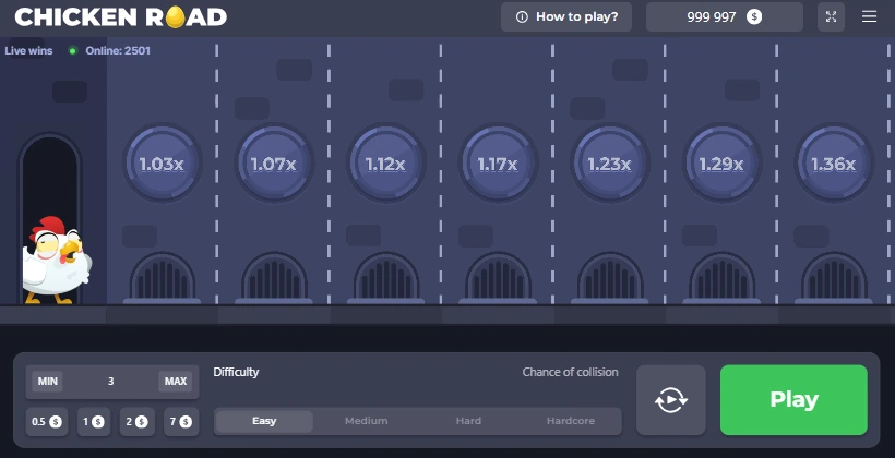 "Juego de carretera de pollo ahora"